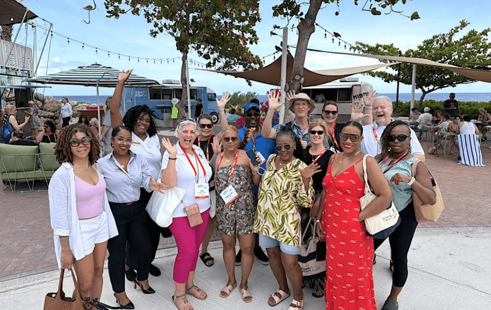 On Location: Bon Bini! TTAND advisors swap ship life for island luxury at Sandals Royal Curaçao