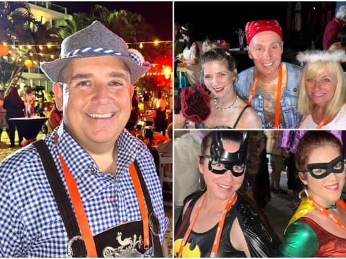Takin’ care of boo-siness: TTAND conference kicks off with Halloween beach bash in Jamaica