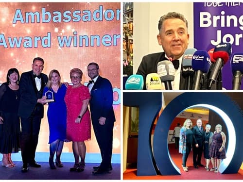 On Location: TTAND honours top agents at awards gala in Jordan; national media tunes in